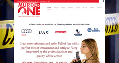 Desktop Screenshot of murder-one.com